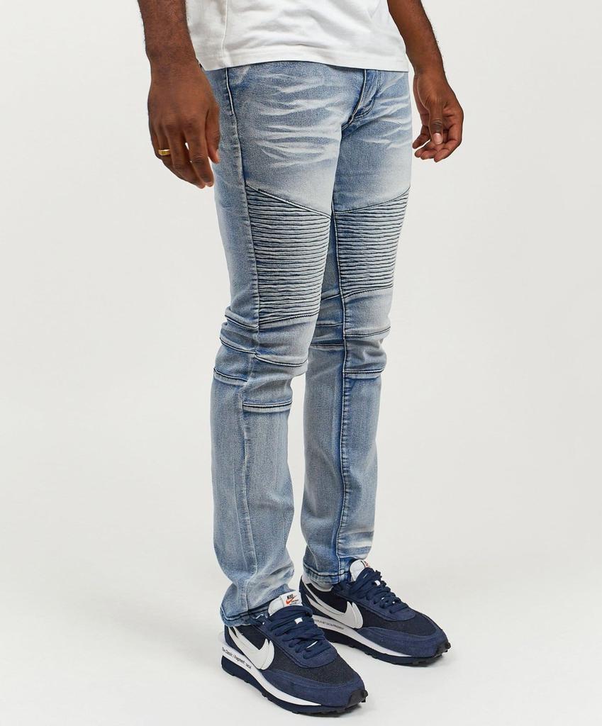 商品Reason Clothing|Pines Slim Moto Jeans,价格¥148,第6张图片详细描述