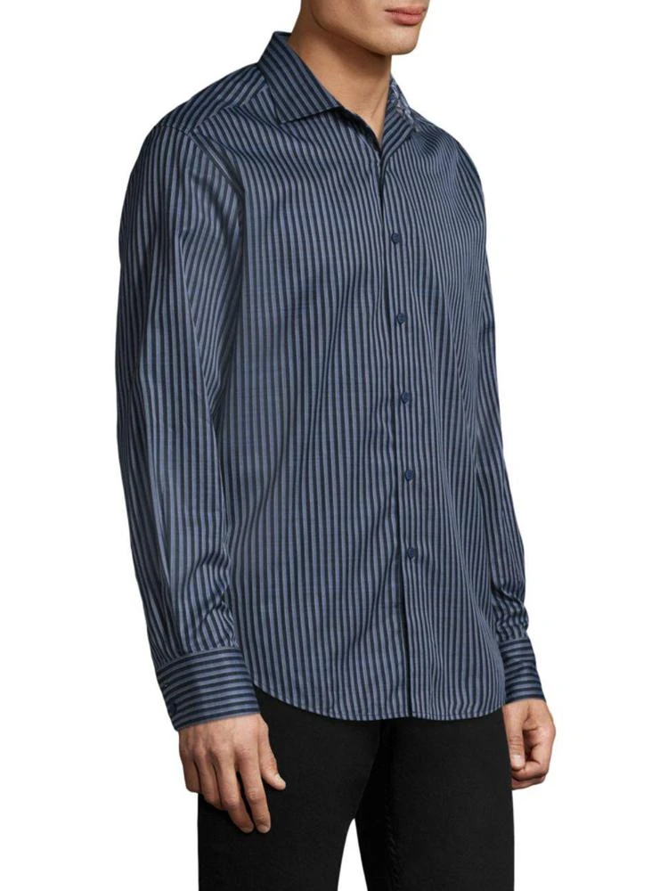 商品Robert Graham|Marion Cotton Casual Button-Down Shirt,价格¥513,第3张图片详细描述