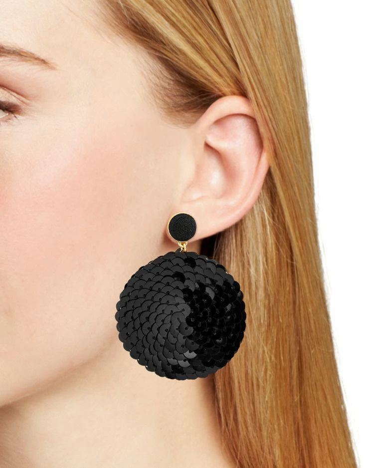 商品BAUBLEBAR|Queenie Sequin Earrings,价格¥198,第2张图片详细描述