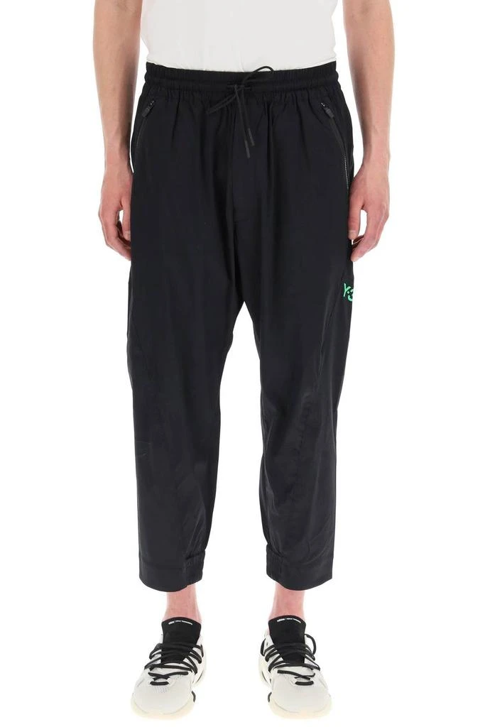 商品Y-3|Y-3 Logo Print Tapered Track Trousers,价格¥3748,第2张图片详细描述
