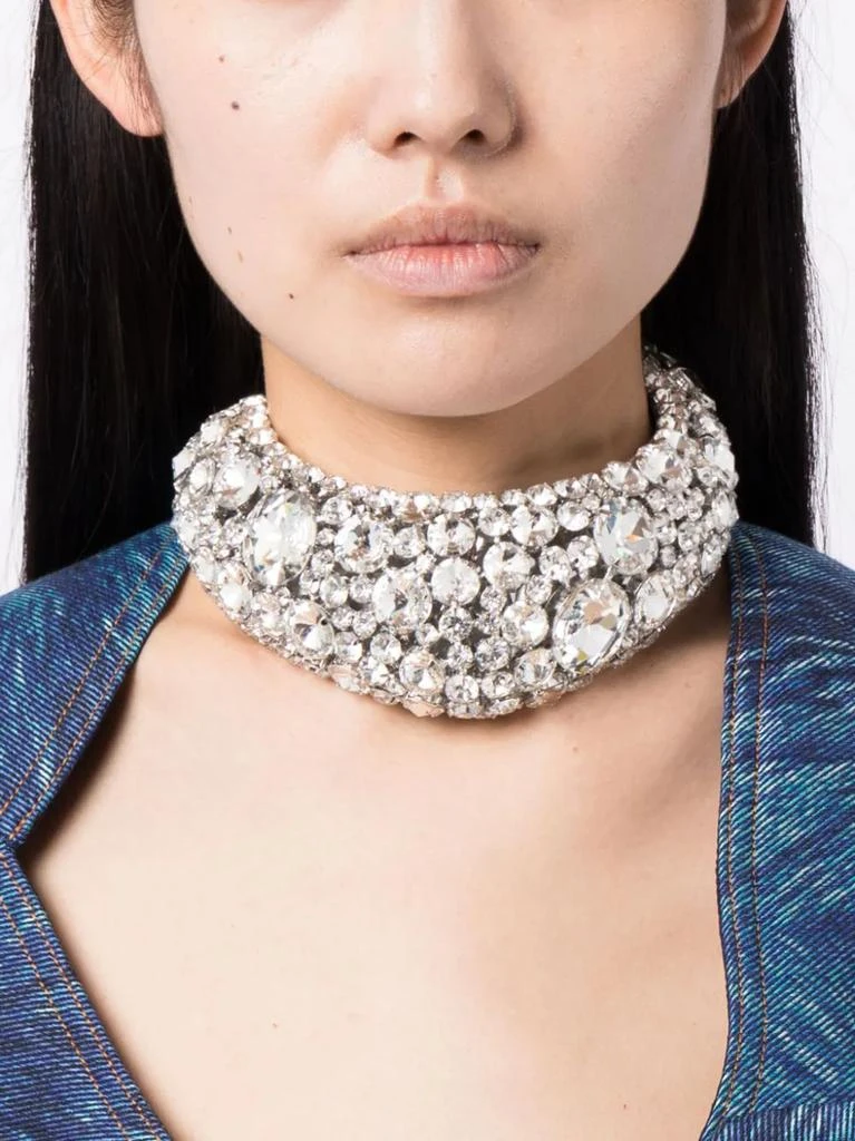 商品AREA|AREA CRYSTAL BONE CHOKER,价格¥6002,第2张图片详细描述