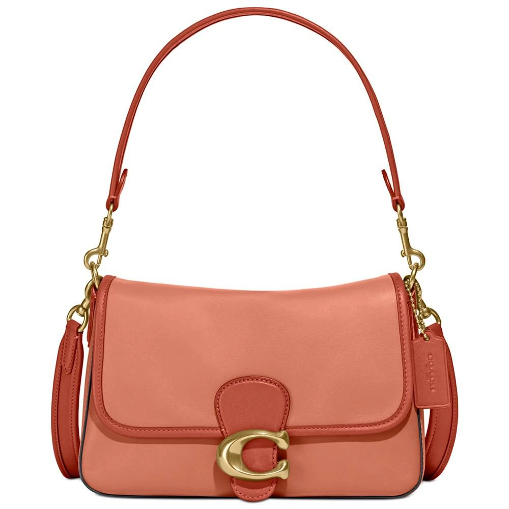 商品Coach|Tabby Soft Colorblocked Leather Shoulder Bag,价格¥1826,第1张图片