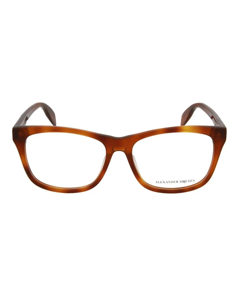 商品Alexander McQueen|Square Acetate Optical Glasses,价格¥741,第1张图片