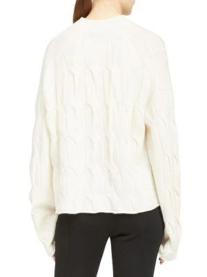 商品Theory|Cashmere Cable-Knit Sweater,价格¥796,第2张图片详细描述