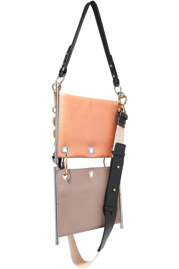 商品Chloé|Roy convertible two-tone suede shoulder bag,价格¥3644,第3张图片详细描述