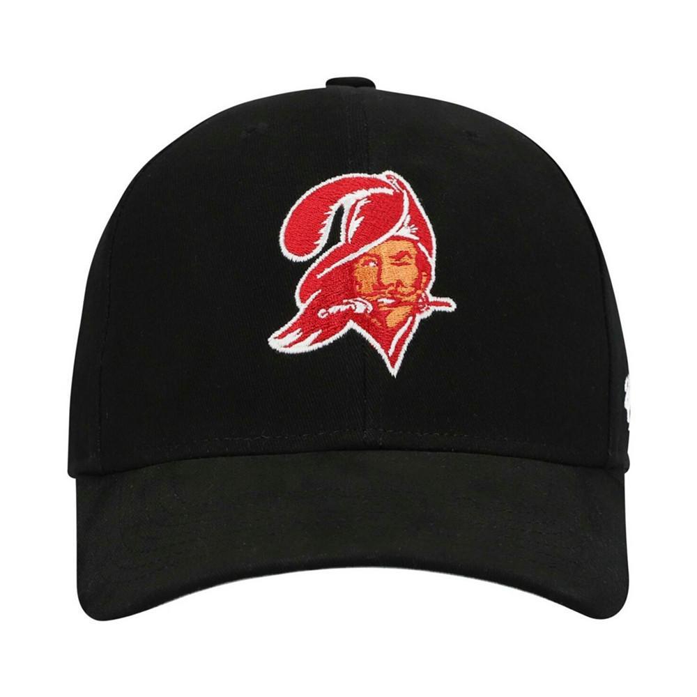 商品47 Brand|Boys Black Tampa Bay Buccaneers Team Basic MVP Adjustable Hat,价格¥134,第4张图片详细描述