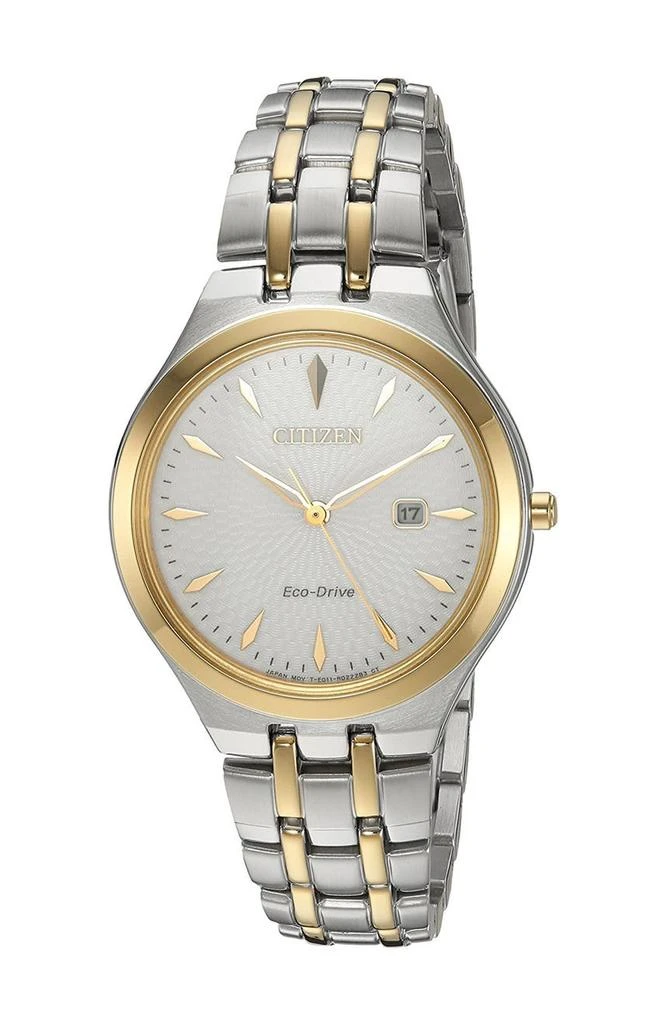 商品Citizen|Women's Corso Ivory Dial Stainless Watch, 30mm,价格¥1328,第1张图片