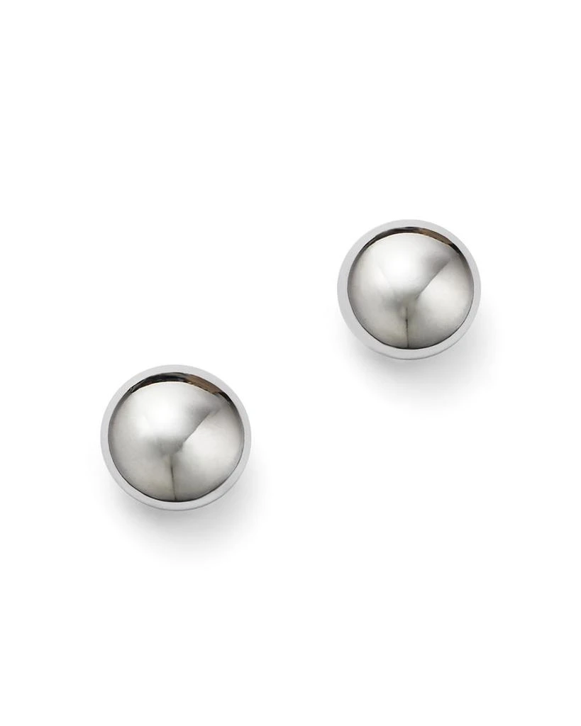 商品Bloomingdale's|14K White Gold Flat Ball Stud Earrings,价格¥1400,第1张图片