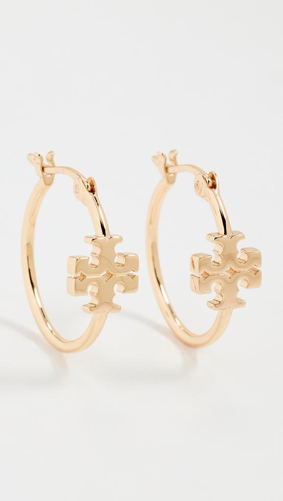 TORY BURCH| (SMALL ELEANOR HOOP EARRING (160151-720)) 076c6fd8-7f65-37f4-8646-