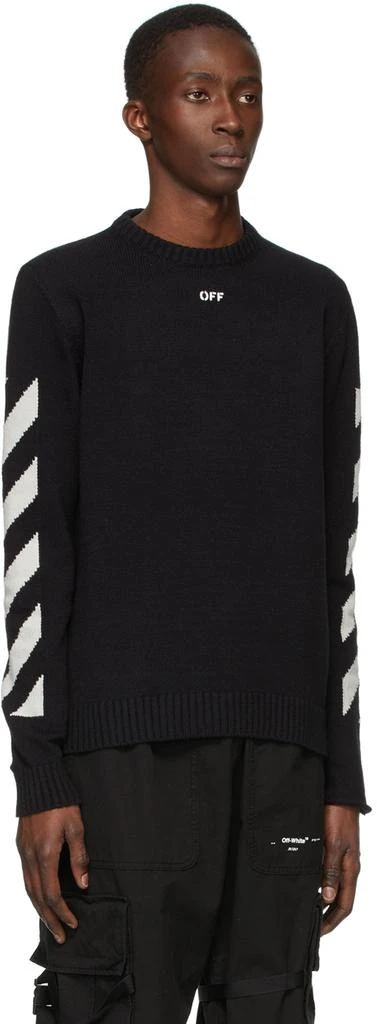 商品Off-White|Black Diag Sweater,价格¥4119,第2张图片详细描述