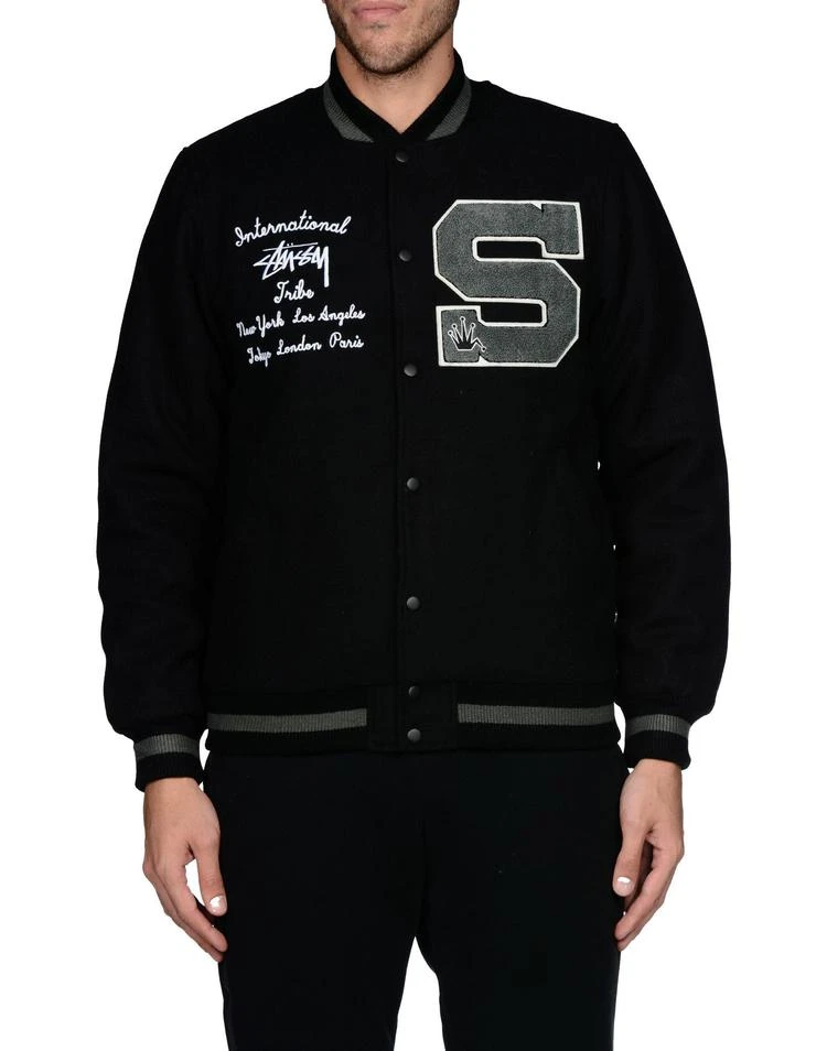 商品STUSSY|BIG S LETTERMAN,价格¥2184,第4张图片详细描述