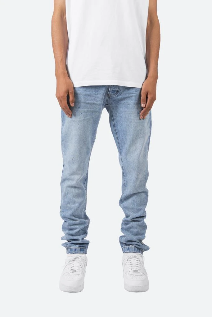 商品MNML|S2 Snap Denim - Light Blue,价格¥327,第2张图片详细描述