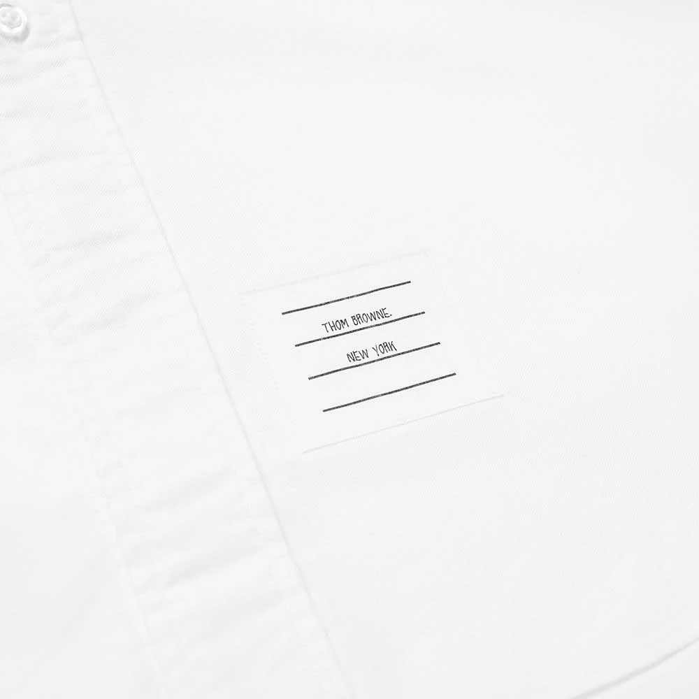 商品Thom Browne|Thom Browne 经典纯色牛津衬衫,价格¥2024,第2张图片详细描述
