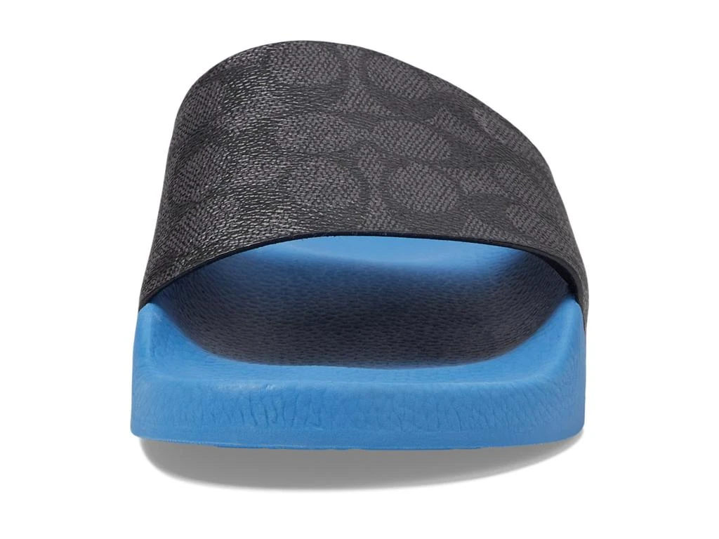 商品Coach|Signature Coated Canvas Pool Slide,价格¥721,第2张图片详细描述