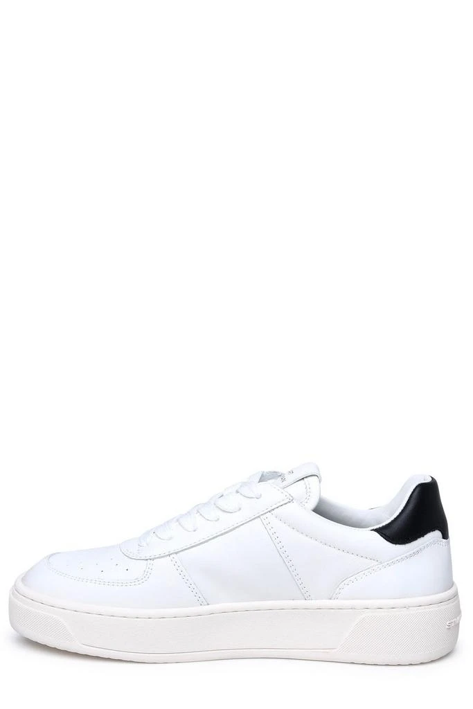 商品Stuart Weitzman|Stuart Weitzman Round-Toe Lace-Up Sneakers,价格¥976,第2张图片详细描述