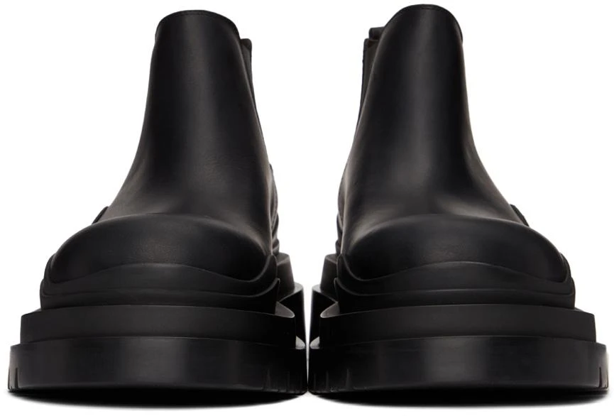 商品Bottega Veneta|Black Tire Chelsea Boots,价格¥10859,第2张图片详细描述