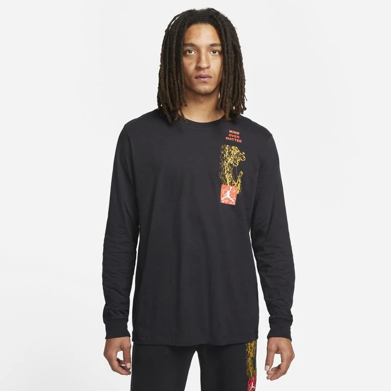 商品Jordan|Jordan Mountainside Long Sleeve Crew - Men's,价格¥222,第1张图片