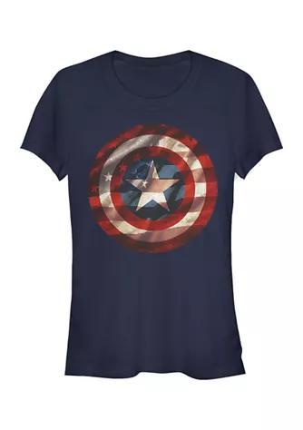 商品Marvel|Flag Shield Graphic T-Shirt,价格¥245,第1张图片