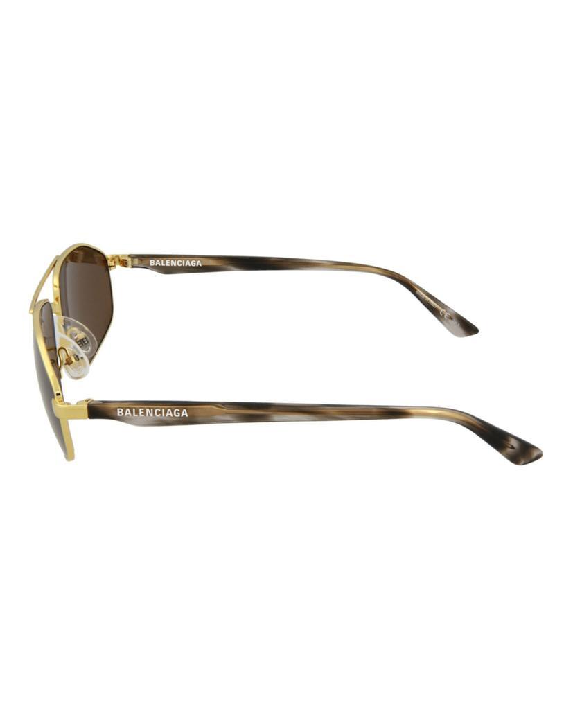 商品Balenciaga|Aviator-Style Metal Sunglasses,价格¥1119,第5张图片详细描述