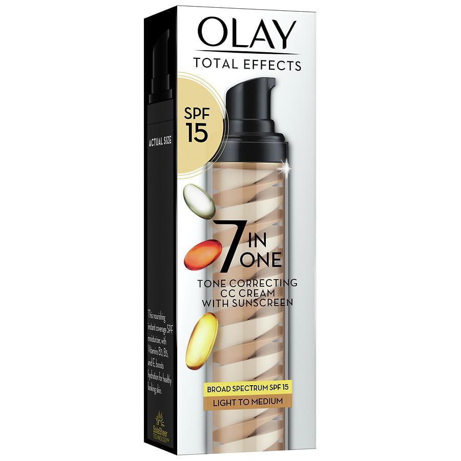 商品Olay|Tone Correcting CC Cream with SPF 15, Light to Medium,价格¥194,第4张图片详细描述