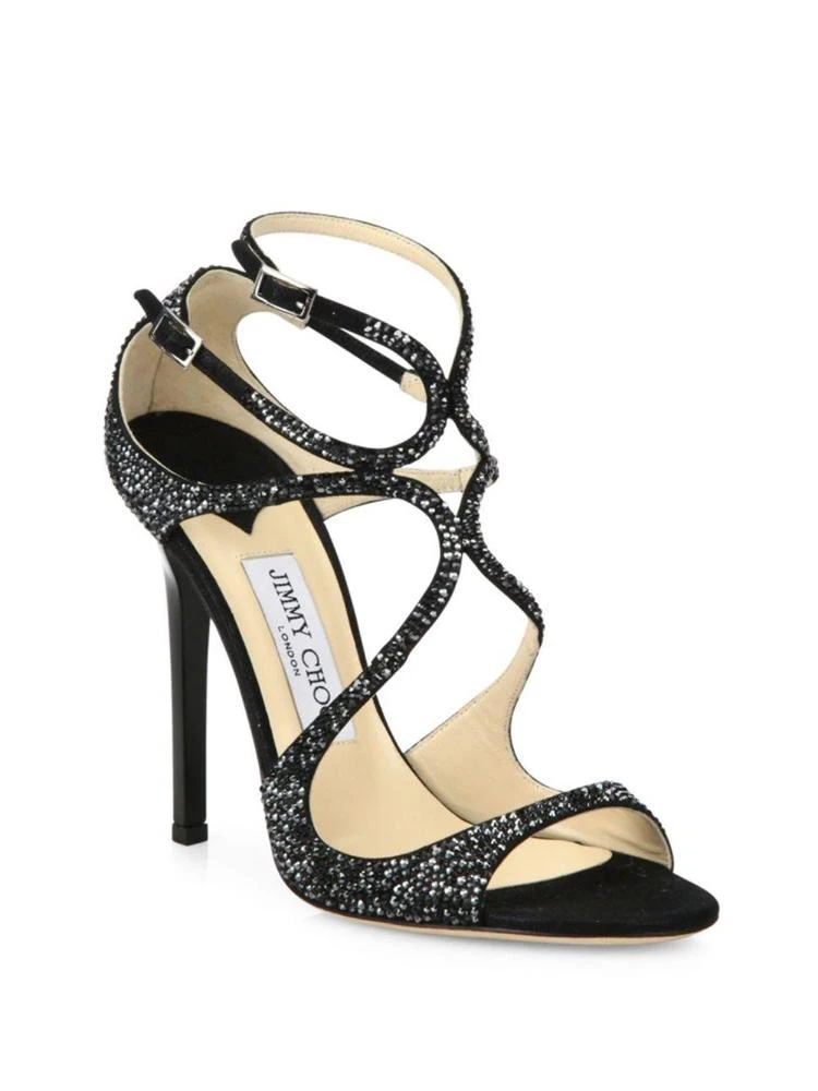 商品Jimmy Choo|Lang Memento 100 Strappy 凉鞋,价格¥6282,第1张图片