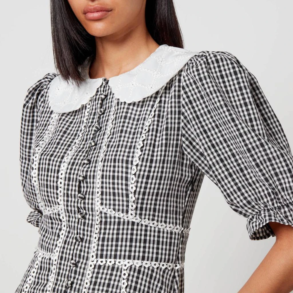 商品Sister Jane|Sister Jane Candia Gingham Woven Midi Dress,价格¥569,第3张图片详细描述