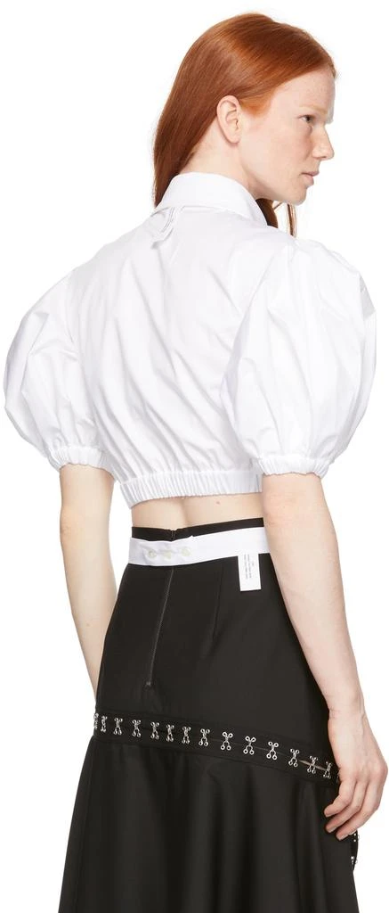 商品Rokh|White Open Top Shirt,价格¥913,第3张图片详细描述