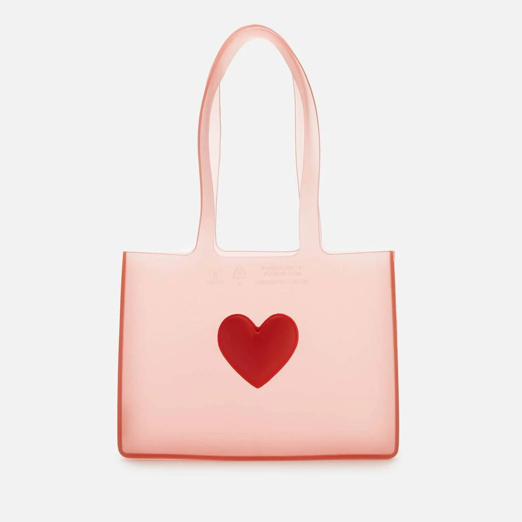 商品The Hut|Melissa X Lazy Oaf Women's City Bag - Red Heart,价格¥225,第1张图片