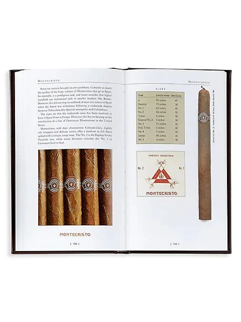''The Cigar Companion'' Leather-Bound Book 商品