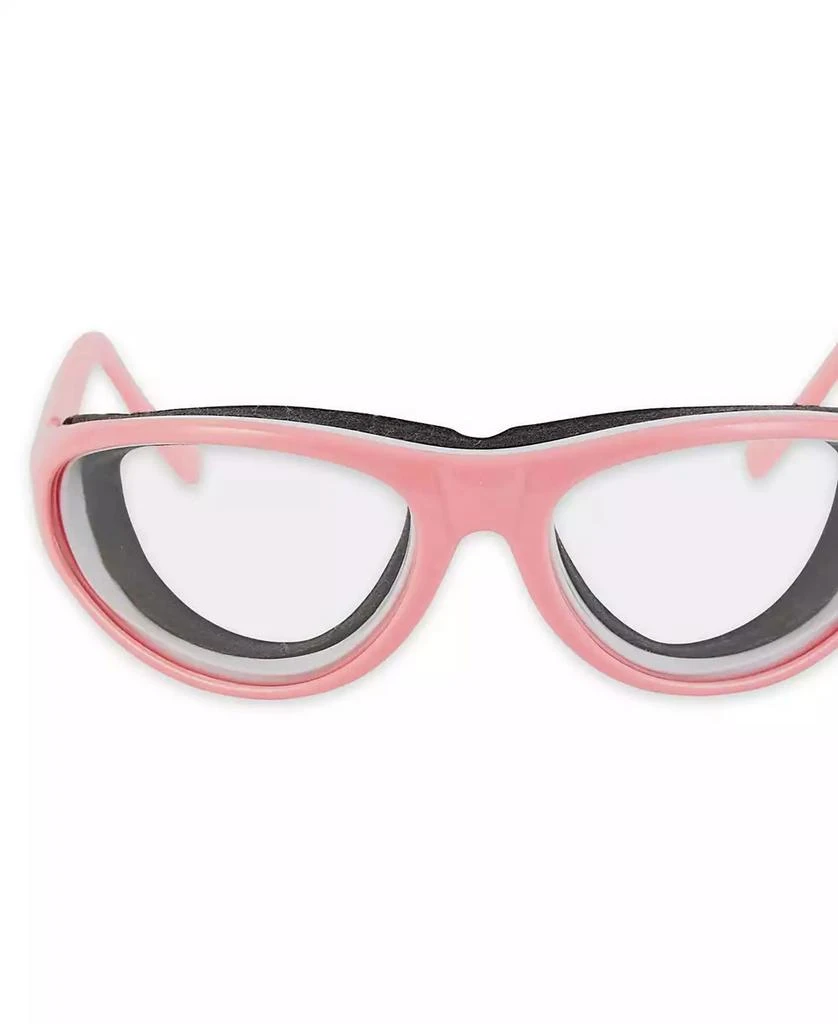Plastic 5.5" x 6.5" x 1.5" Onion Goggles - Pink Frame 商品