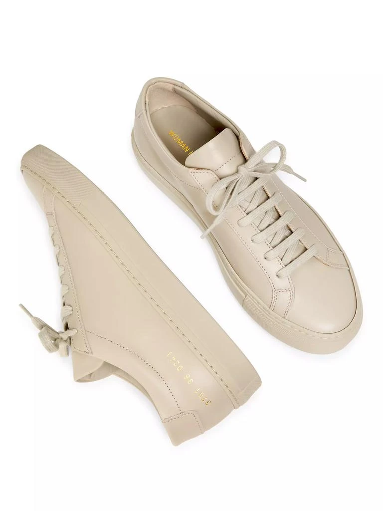商品Common Projects|Women's Original Achilles Leather Low-Top Sneakers,价格¥1811,第4张图片详细描述