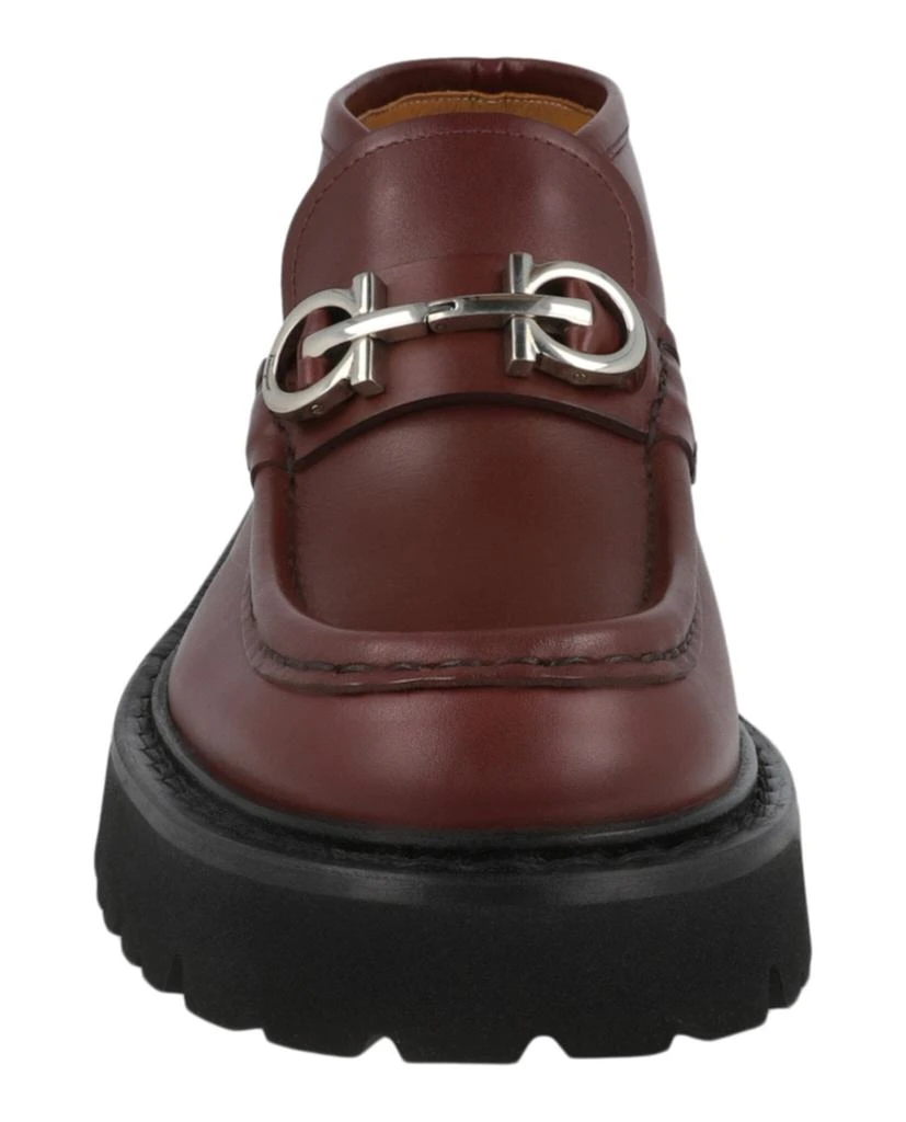 商品Salvatore Ferragamo|Geffer 2 Gancini Ankle Boots,价格¥2886,第4张图片详细描述