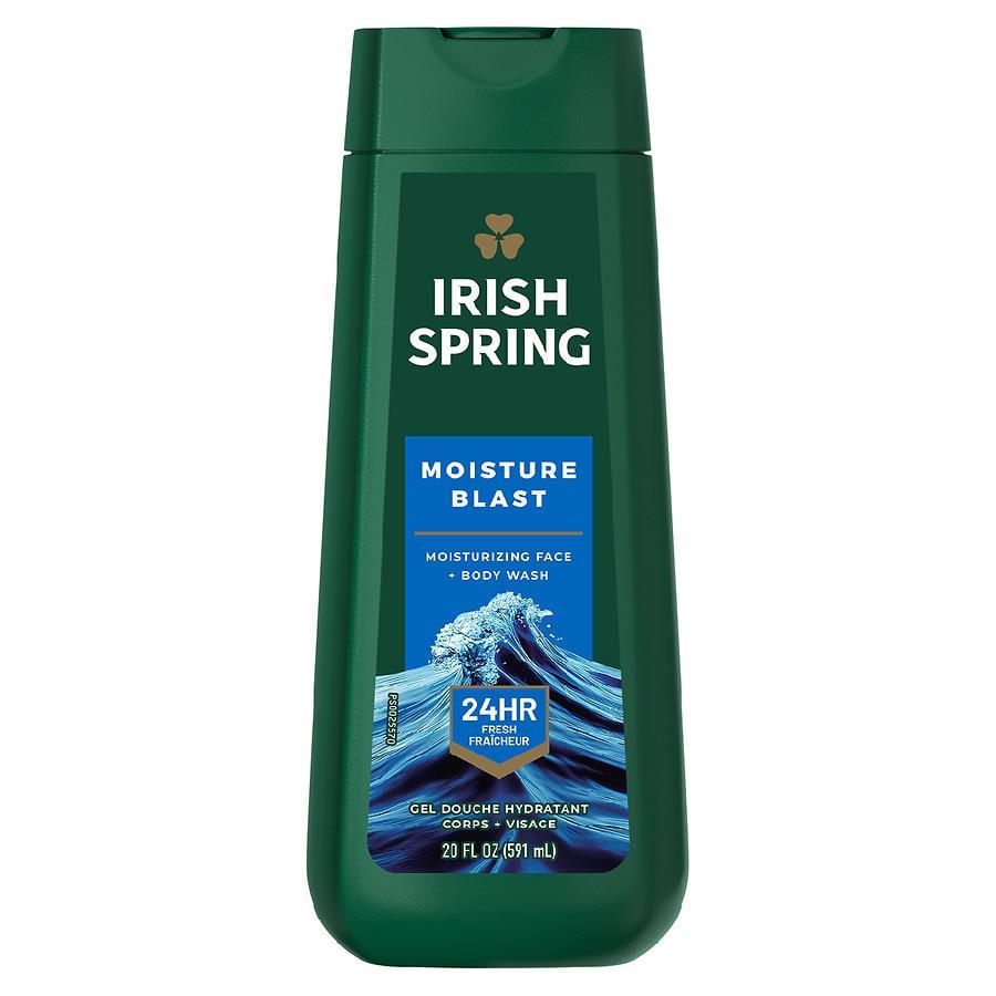 商品Irish Spring|Moisture Blast Body Wash for Men,价格¥37,第1张图片