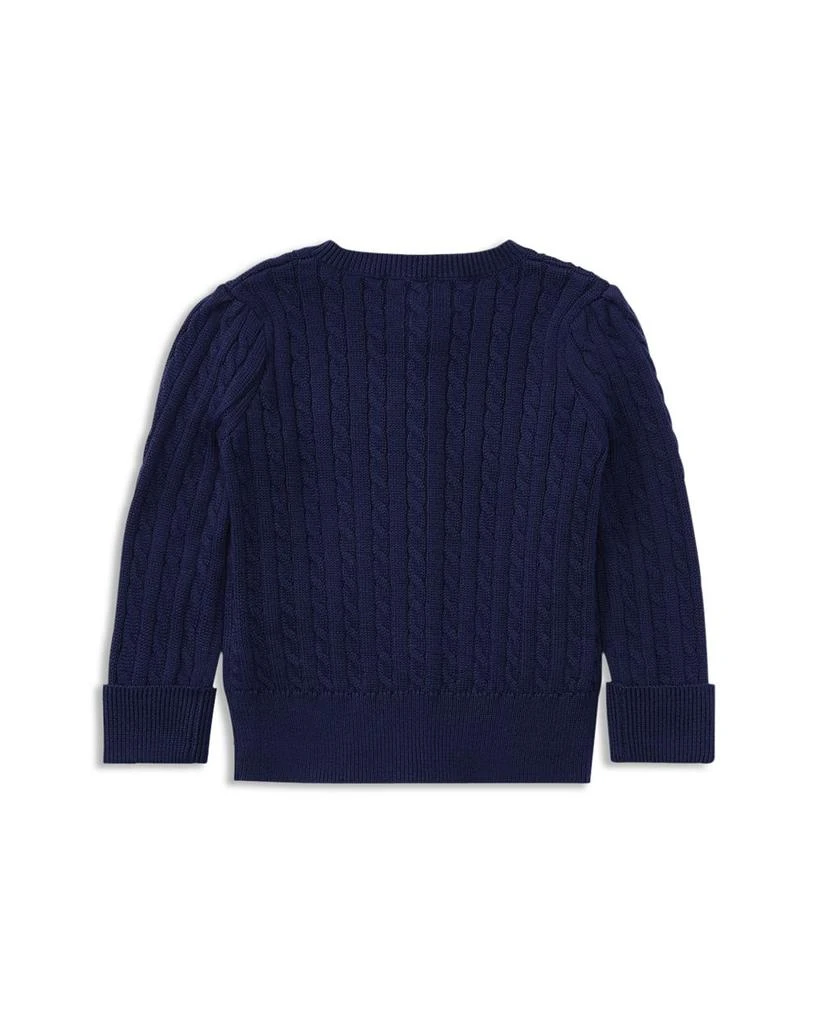 商品Ralph Lauren|Girls' Cable-Knit Cardigan - Baby,价格¥291,第2张图片详细描述