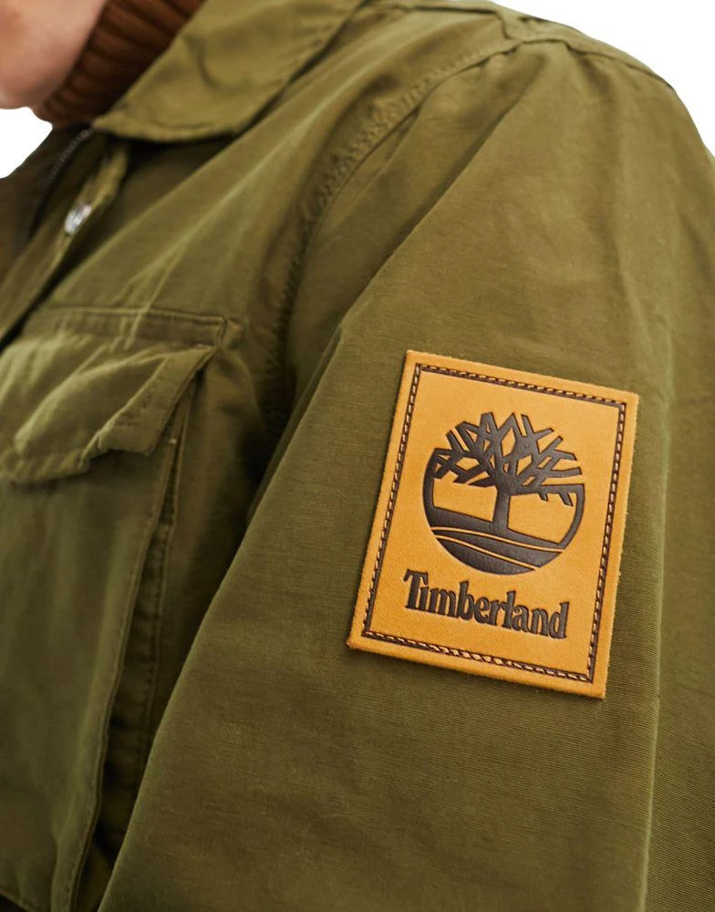 商品Timberland|Timberland abington utility field jacket in green,价格¥979,第4张图片详细描述