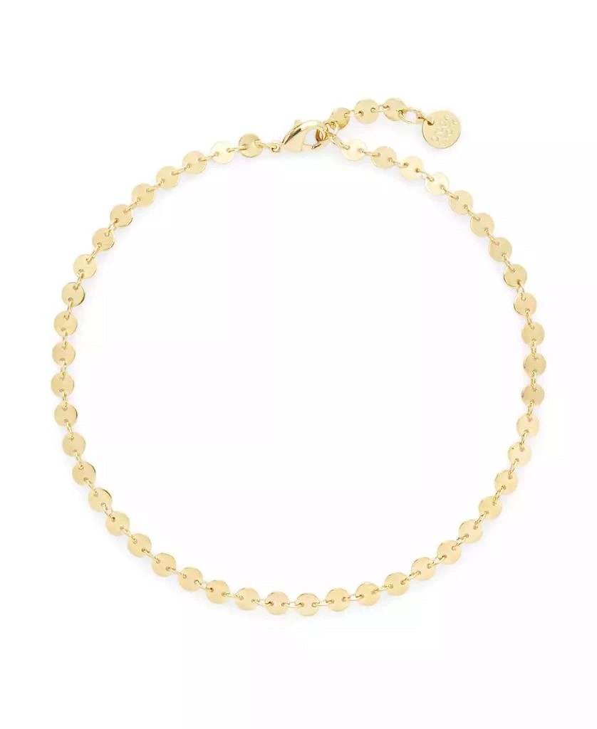 商品brook & york|14K Gold Plated Charlotte Anklet,价格¥519,第1张图片
