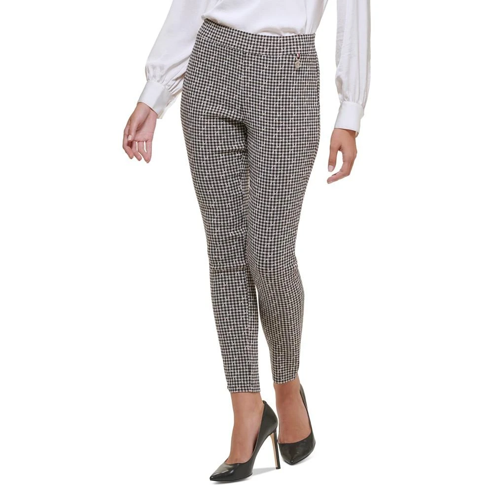 商品Tommy Hilfiger|Women's Printed High-Rise Pull-On Skinny Pants,价格¥667,第3张图片详细描述