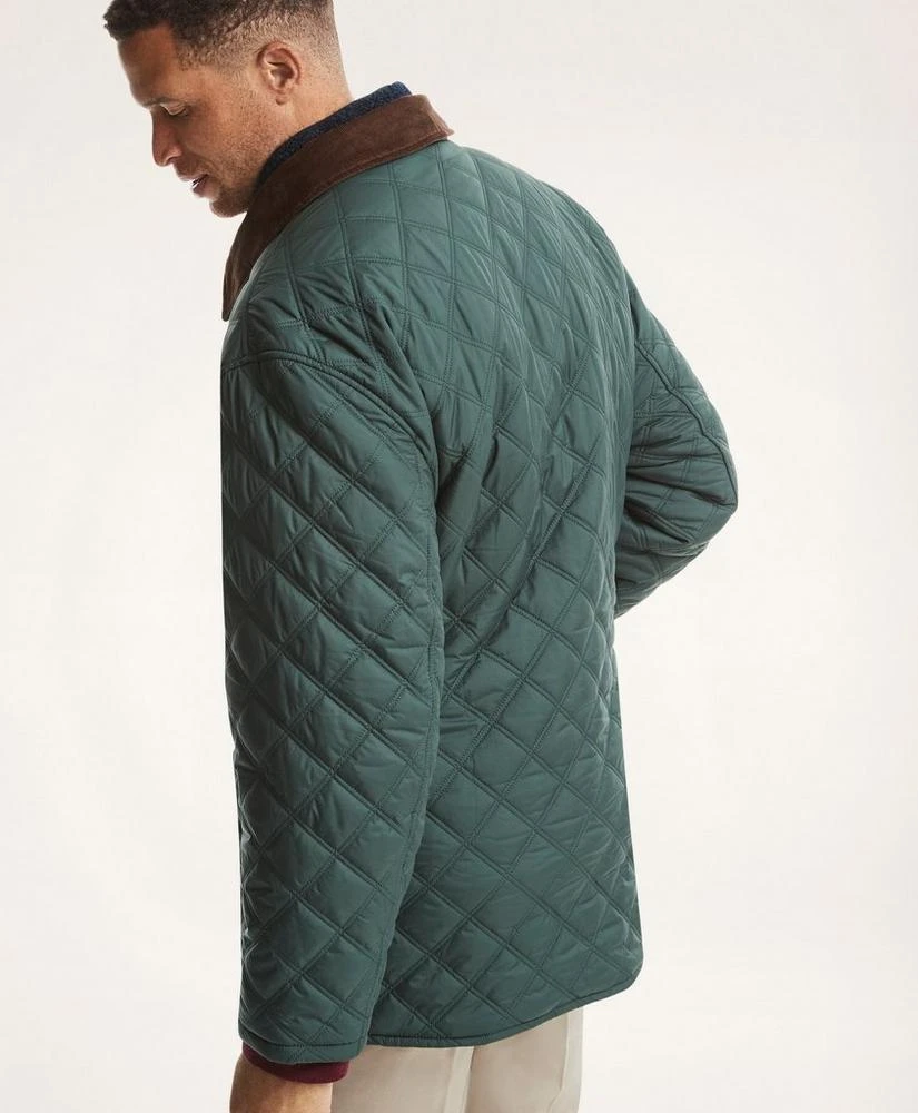 商品Brooks Brothers|Big & Tall Quilted Walking Coat,价格¥1851,第4张图片详细描述