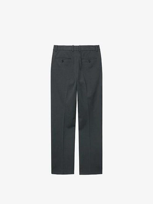 Semi-Wide Pintuck Elastic Band Pant 商品