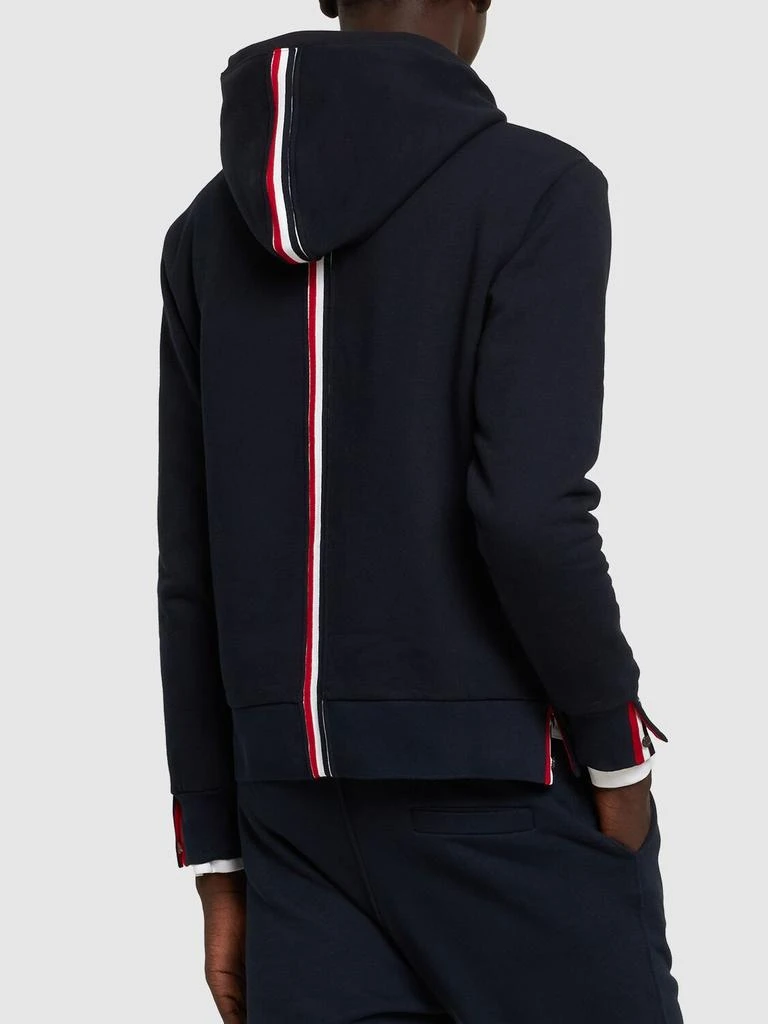 商品Thom Browne|Hooded Cotton Jersey Sweatshirt,价格¥3287,第2张图片详细描述