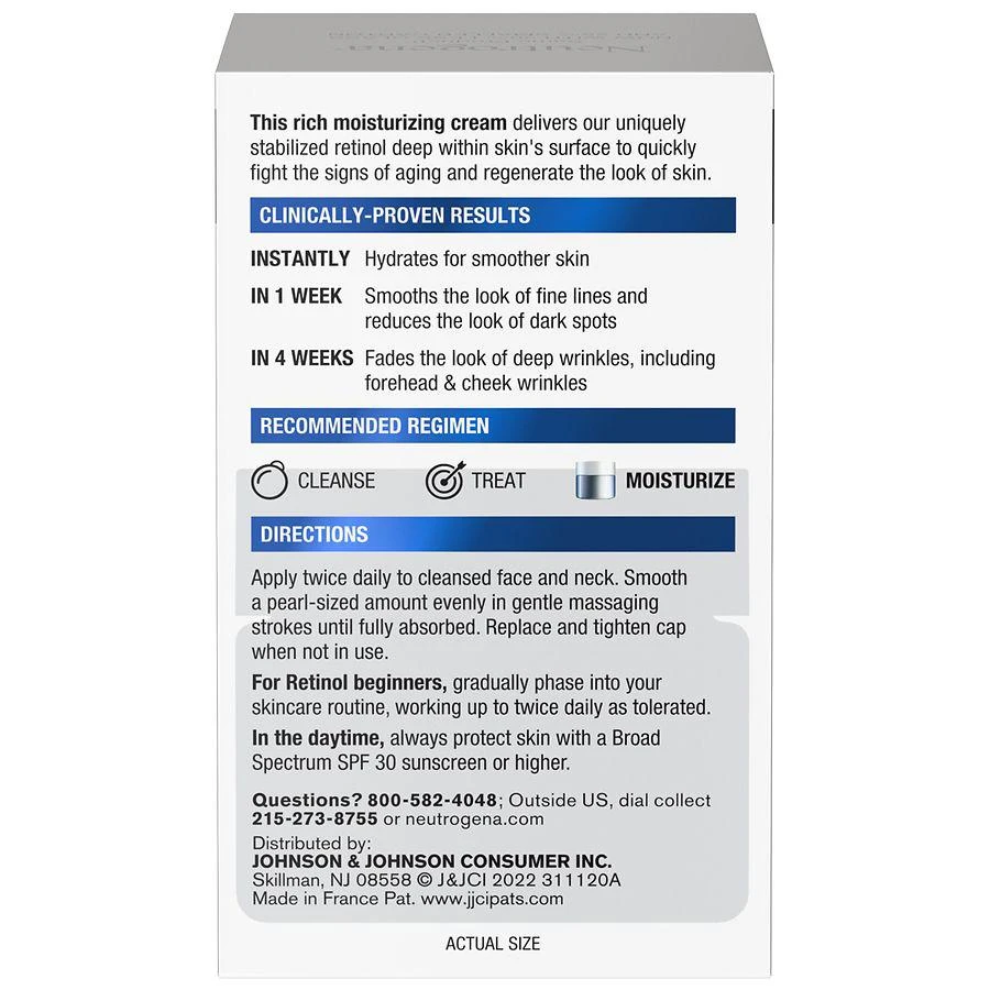 商品Neutrogena|Rapid Wrinkle Repair Retinol Cream Unspecified,价格¥330,第2张图片详细描述