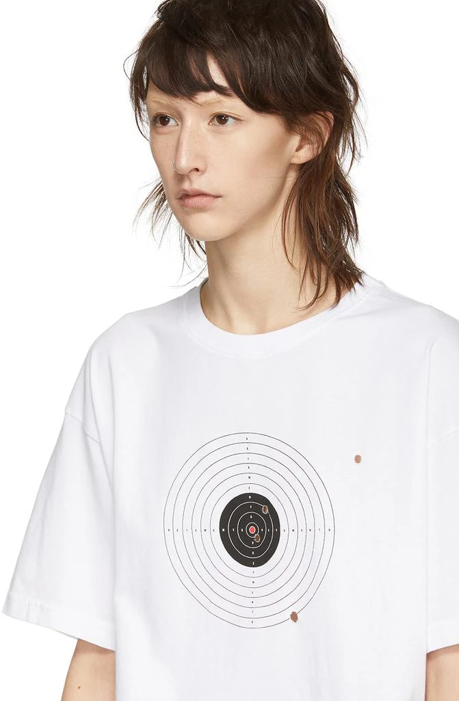 商品Vetements|White Target T-Shirt,价格¥710,第5张图片详细描述