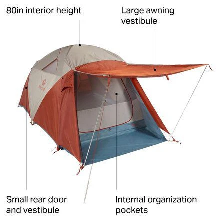 商品Marmot|Torreya Tent: 6-Person 3-Season,价格¥5703,第2张图片详细描述