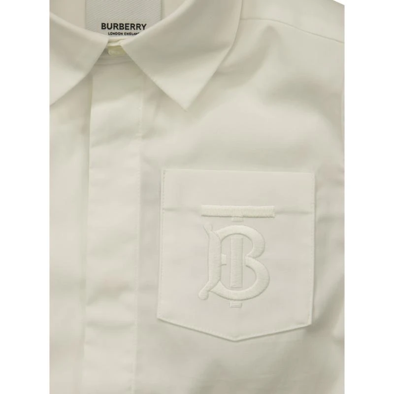 商品Burberry|BURBERRY 男白色男童T恤 8040989,价格¥1245,第1张图片