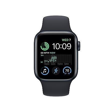 商品Apple|Apple Watch SE (2nd Generation) GPS 40mm Aluminum Case with Sport Band (Choose Color and Band Size),价格¥1768,第4张图片详细描述