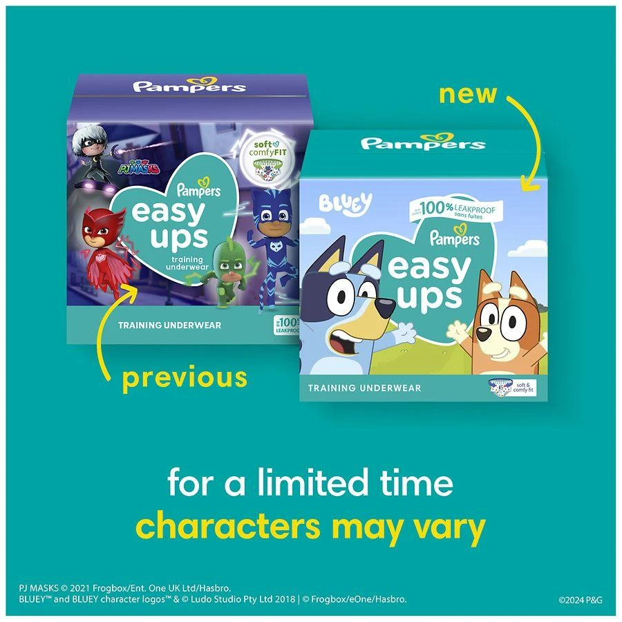 商品Pampers Easy Ups|Training Underwear Boys No scent, Size 3T/4T,价格¥125,第3张图片详细描述