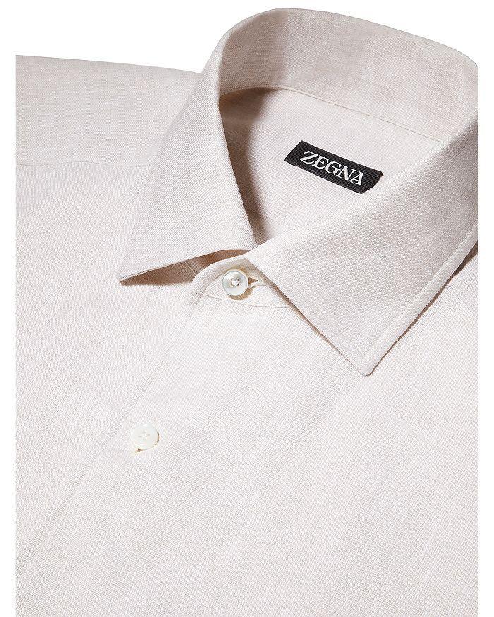 商品Zegna|Pure Linen Long Sleeve Shirt,价格¥5921,第3张图片详细描述