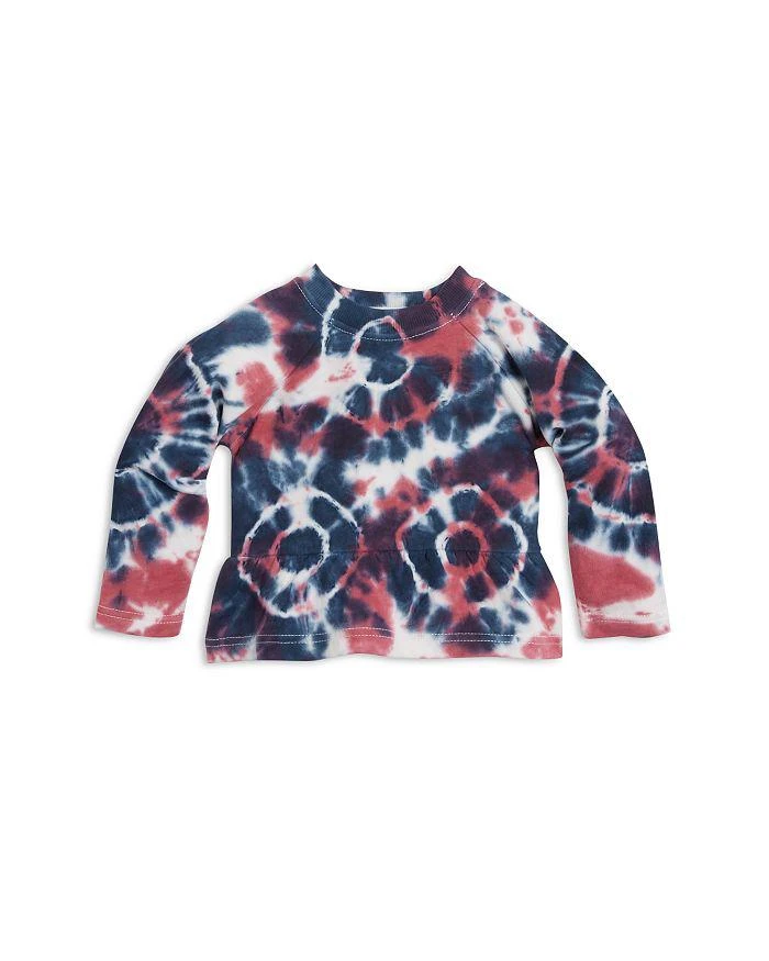 商品Sovereign Code|Girls' Remi Tie Dye Peplum Sweatshirt - Baby,价格¥262,第1张图片