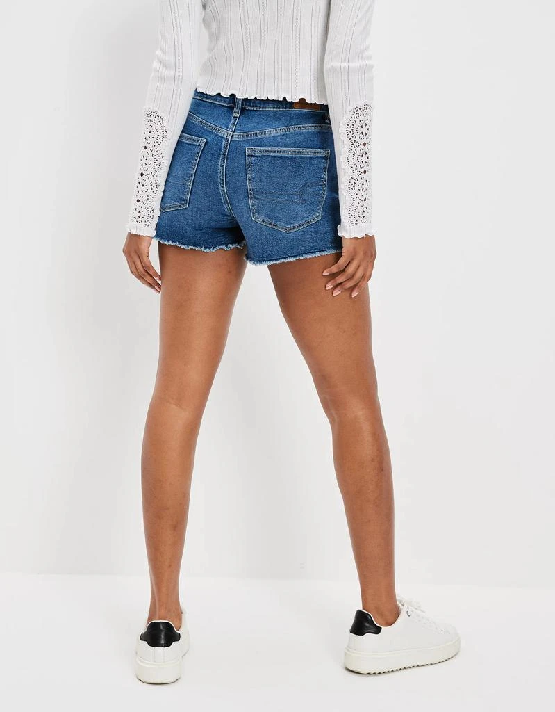 商品AE|AE Stretch Denim Mom Shorts,价格¥304,第2张图片详细描述