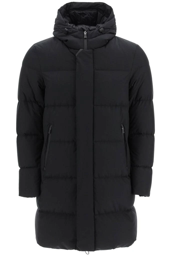 商品Herno|Herno Laminar Laminar Midi Down Jacket In Gore Tex Infinium Windstopper,价格¥3965,第1张图片